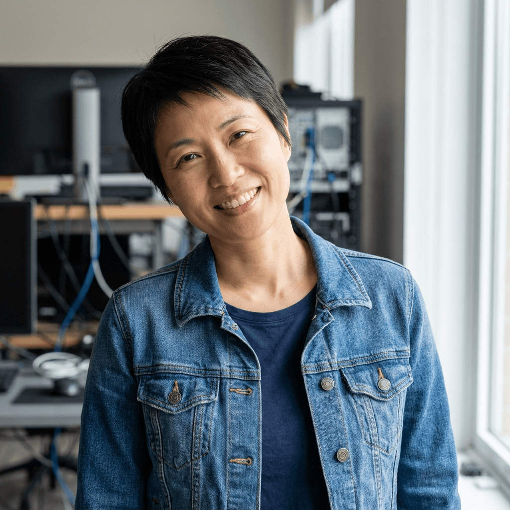 Female caregiver at the wound care clinic