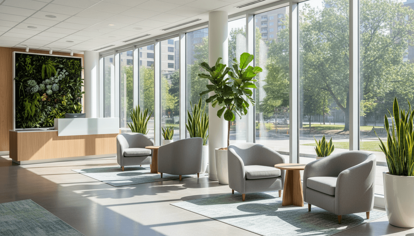 Patient-friendly waiting room at TAC Healthcare PLLC